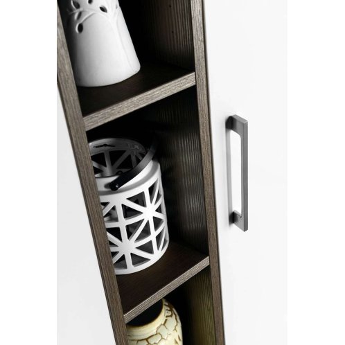 Sapho Espace - Otvorená policová skrinka, 20x172x32 cm, borovica rustik ESC100-1616