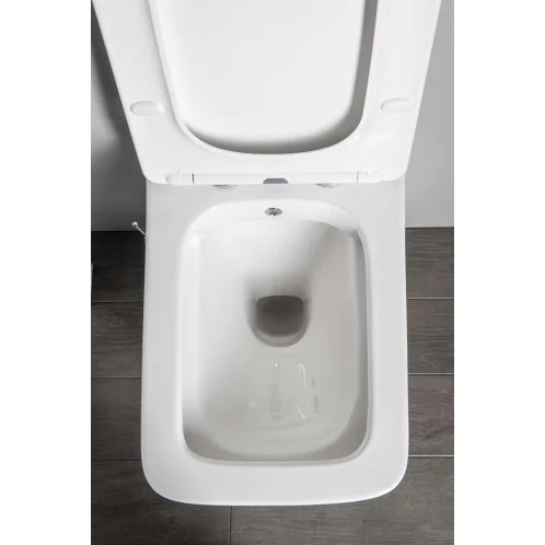 Sapho Porto - Závesné WC s bidetovou spŕškou, Rimless, biela PZ102RX