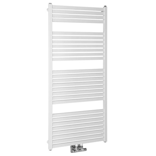 Aqualine - Vykurovacie teleso Tondi, 60x133 cm, stredové pripojenie, biela DT480T