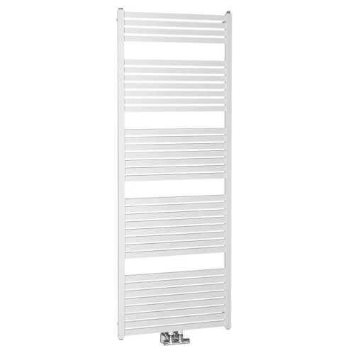 Aqualine - Vykurovacie teleso Tondi, 60x169 cm, stredové pripojenie, biela DT490T