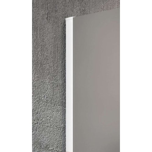 Gelco Vario - Sprchová stena Walk-In, 70 cm, Coated Glass, biela/dymové sklo GX1370GX1015