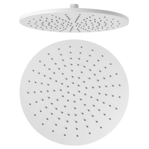 Sapho - Hlavová sprcha, priemer 30 cm, matná biela SF414