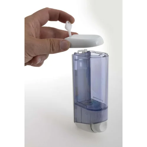 Aqualine - Dávkovač tekutého mydla MARPLAST, objem 250 ml, biela 605BI