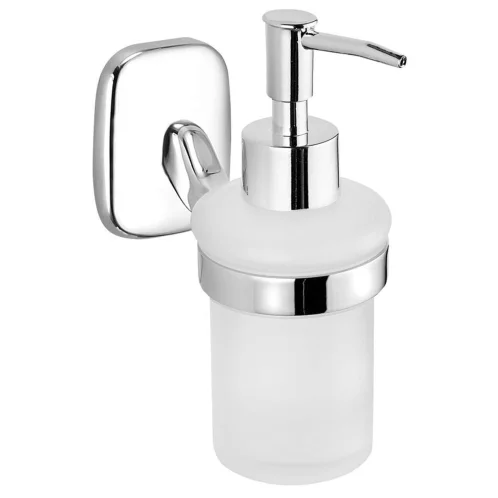 Aqualine Rumba - Dávkovač mydla, mliečne sklo/chróm RB119