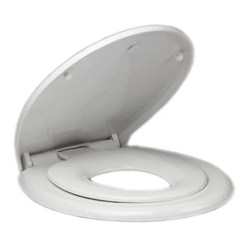 Sapho - WC doska s integrovanou detskou doskou, SoftClose, biela FS125