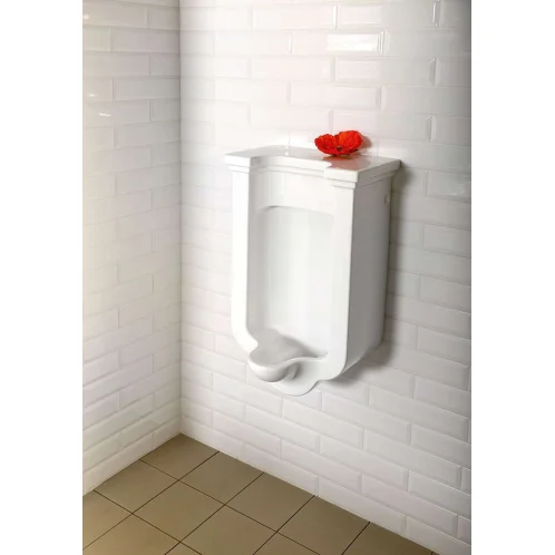 Sapho Kerasan Waldorf - Pisoár, zadný prívod, biela 413001