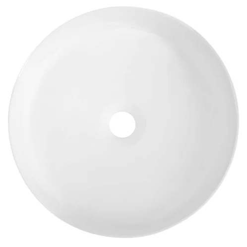 Sapho Isvea - Umývadlo na dosku, priemer 36 cm, bez prepadu, matná biela 10NF65036-2L