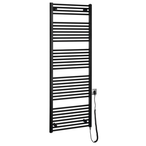 Aqualine - Vykurovacie teleso 60x168 cm, 800 W, matná čierna ILE66TB