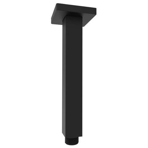 Sapho - Sprchové rameno stropné, 20 cm, matná čierna 1205-07B