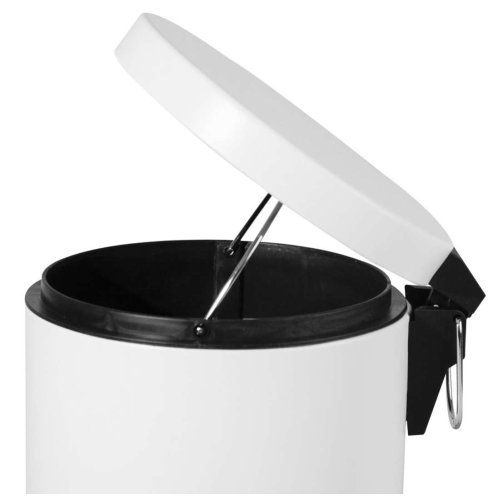 Aqualine Simple Line - Odpadkový kôš, 3 l, biela 28103