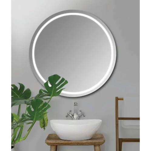 Sapho NYX - Zrkadlo s LED osvetlením, priemer 70 cm NY700