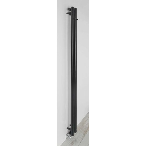 Sapho Pilon - Vykurovacie teleso, 12x180 cm, 300 W, matná čierna IZ124T