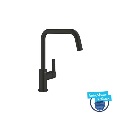 Grohe QuickFix Start - Drezová batéria, matná čierna 1012422430