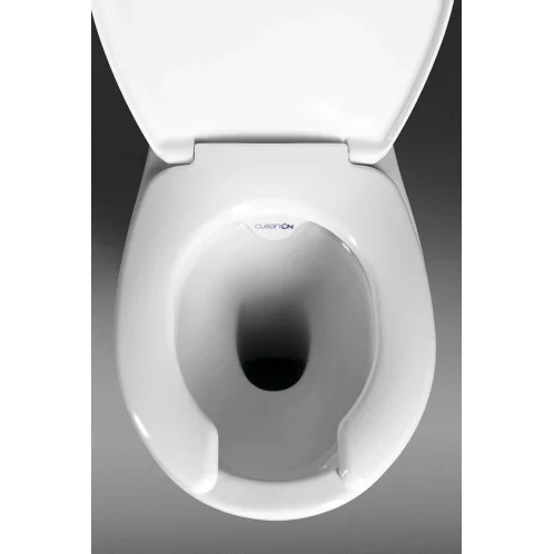 Sapho Etiuda - WC kombi pre ľudí s telesným postihnutím CLEAN ON, Rimless, zadný odpad, biela K11-0221