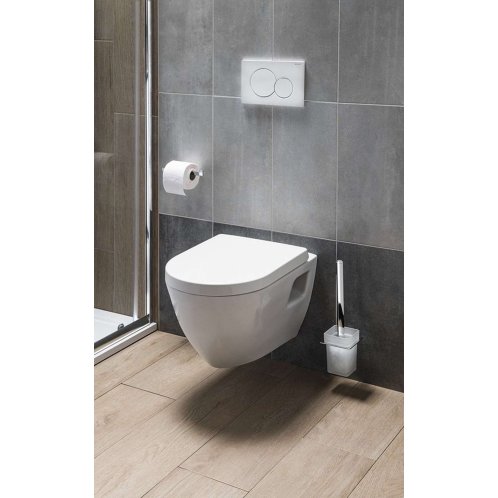 Aqualine Nera - Závesné WC, biela NS952