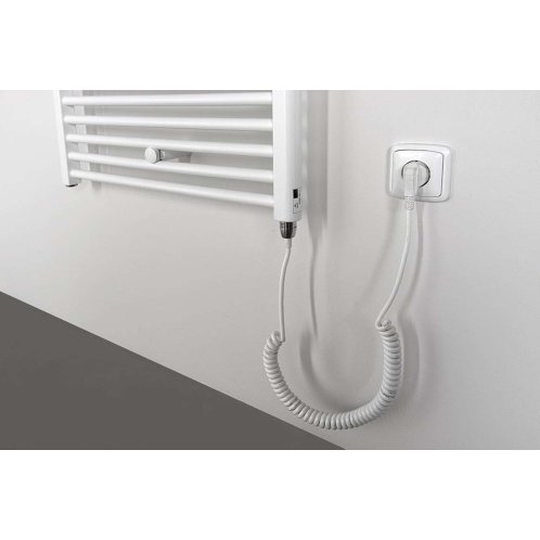 Aqualine - Vykurovacie teleso Direct-E, 45x96 cm, 300W, biela ILE94T