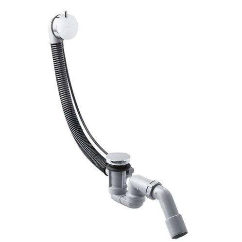 Hansgrohe Flexaplus S - Odtoková a prepadová súprava na normálne vane, chróm 58150000