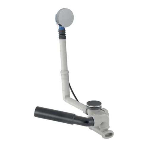 Geberit - Vaňová odtoková a prepadová súprava, dĺžka 26 cm, lesklý chróm 150.530.21.6