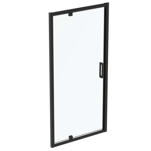 Ideal Standard Connect 2 - Pivotové sprchové dvere 100 cm, čierna/číre sklo K9272V3