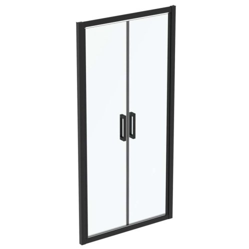 Ideal Standard Connect 2 - Sprchové dvere 90 cm, čierna/číre sklo K9294V3
