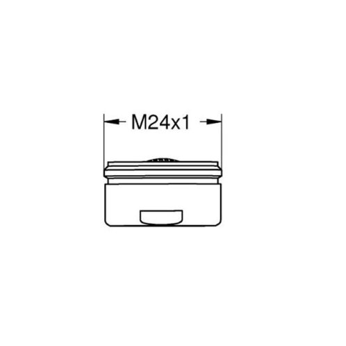 Grohe - Perlátor M24x1, chróm 48159000