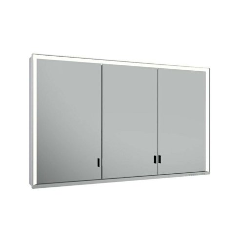 Keuco Royal Lumos - Zrkadlová skrinka s LED osvetlením, 120x74x17 cm, hliník 14305172301