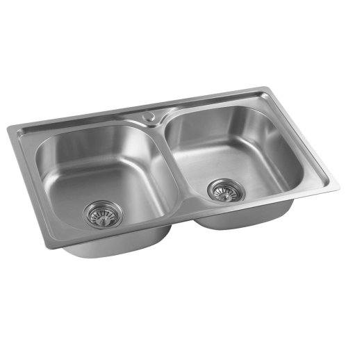 Aqualine - Drez, 81x46 cm, nerezová AQ8146B