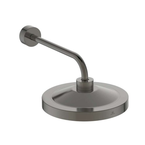 Ideal Standard Idealrain Solos - Hlavová sprcha s pripojením, priemer 33 cm, 3 prúdy, s LED osvetlením, Magnetic Grey A7890A5