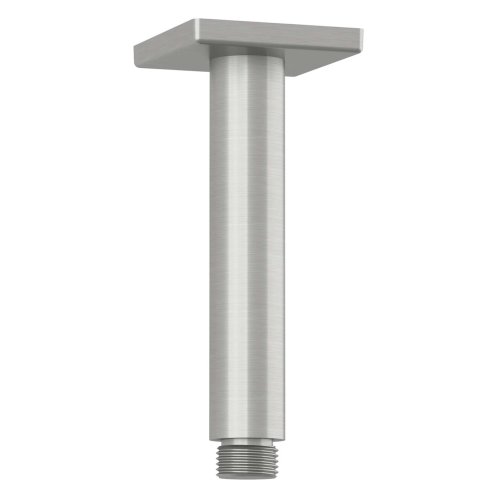 Kludi A-Qa - Sprchové rameno stropné, 15 cm, kefovaný nikel 66535N5-00