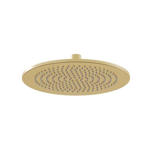 Ravak - Hlavová sprcha, priemer 25 cm, kefované zlato X07P1238