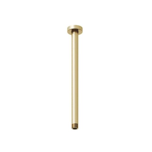 Ravak - Sprchové rameno stropné, 30 cm, kefovaná zlato X07P1243