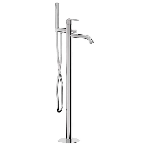 Sapho Bebé - Vaňová batéria do podlahy, s telesom, s príslušenstvom, chróm BB021