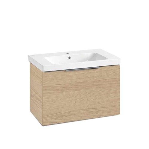 Villeroy & Boch Architectura - Skrinka s umývadlom, 75x47x42 cm, 1 zásuvka, CeramicPlus, Nordic Oak 4A8780R1SVJ