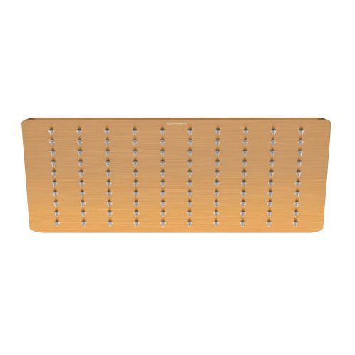Duravit - Hlavová sprcha, 30x30 cm, kefovaný bronz UV0660031004