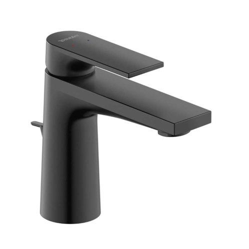 Duravit Tulum - Umývadlová batéria s výpusťou, matná čierna TU1010001046