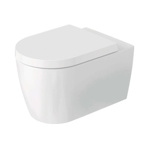 Duravit ME by Starck - Závesné WC, Rimless, DuraFlush, DuraShield, biela 290709AA00