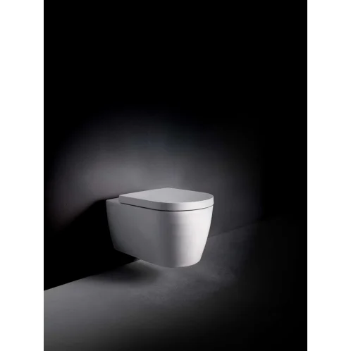 Duravit ME by Starck - Závesné WC, Rimless, DuraFlush, DuraShield, biela 290709AA00