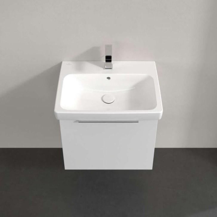 Villeroy & Boch Architectura - Umývadlová skrinka, 55x47x44 cm, 1 zásuvka, biela B88700VS