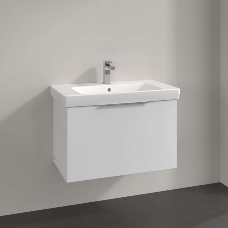 Villeroy & Boch Architectura - Umývadlová skrinka, 75x47x44 cm, 1 zásuvka, biela B89200VS