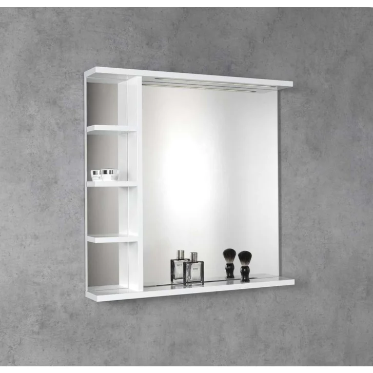 Aqualine Korin - Zrkadlo s LED osvetlením 80x70x12 cm KO350S
