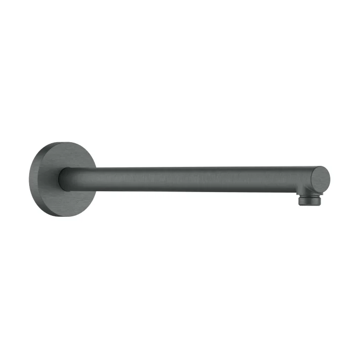 Hansgrohe - Sprchové rameno, 39 cm, kefovaný čierny chróm 24357340