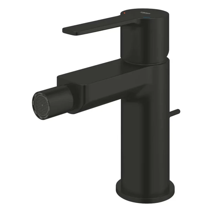 Grohe Lineare New - Bidetová batéria s výpusťou, matná čierna 338482431