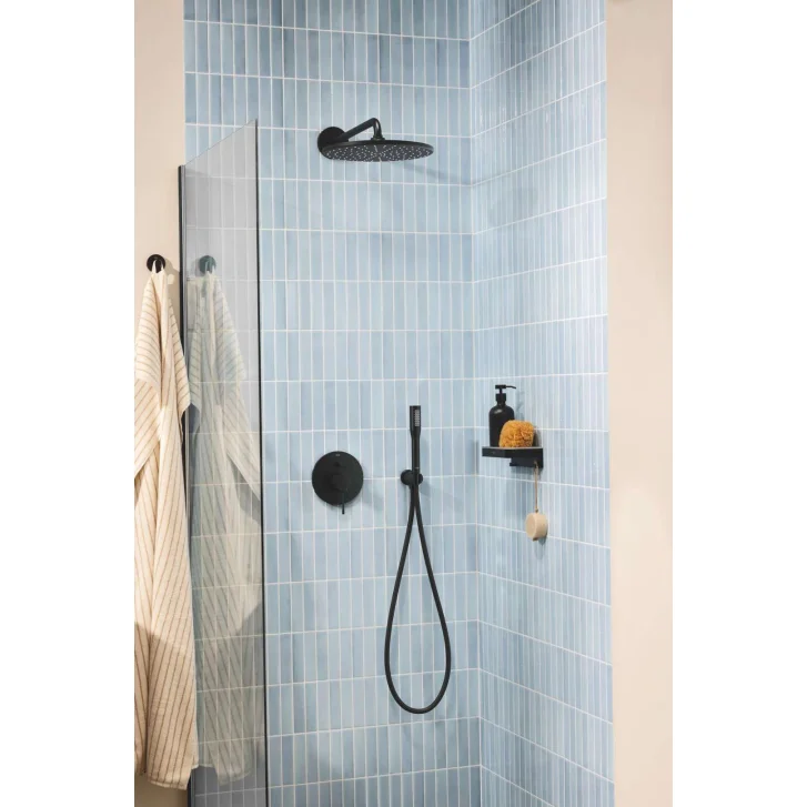 Grohe Rainshower - Sprchové kolienko s držiakom, matná čierna 266582430