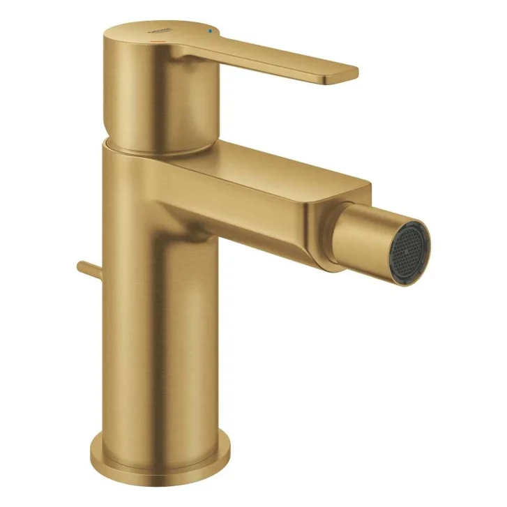 Grohe Lineare New - Bidetová batéria s výpusťou, kefovaný Cool Sunrise 33848GN1