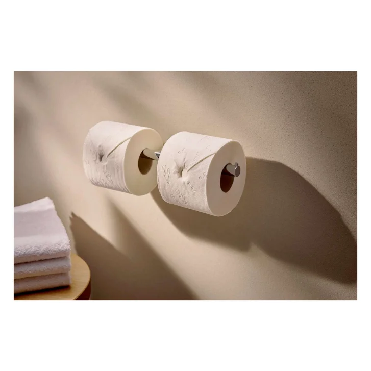 Hansgrohe AddStoris S - Držiak toaletného papiera dvojitý, chróm 41768000