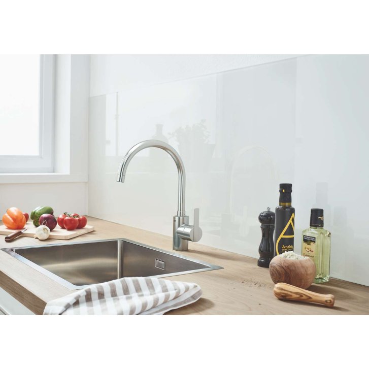 Grohe Feel - Drezová batéria, supersteel 32670DC2
