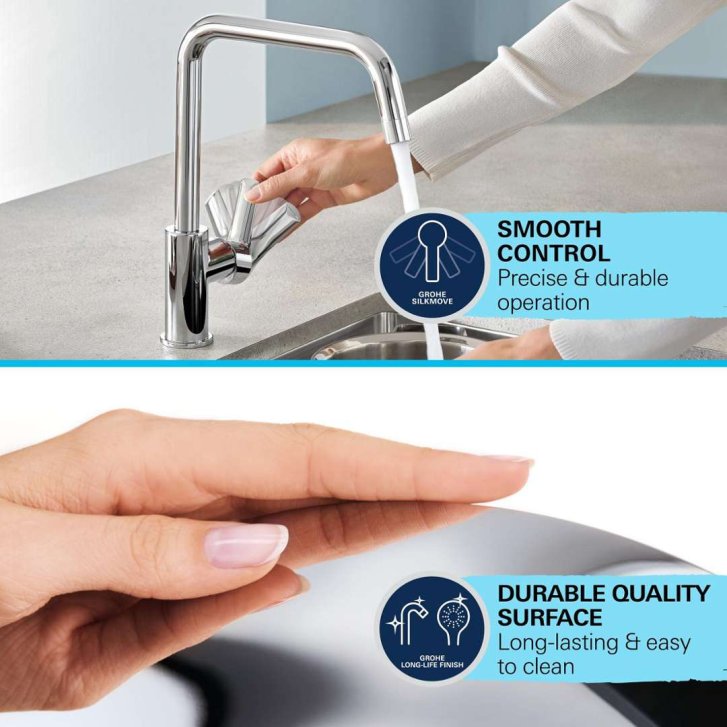 Grohe Get - Drezová batéria, chróm 31494001