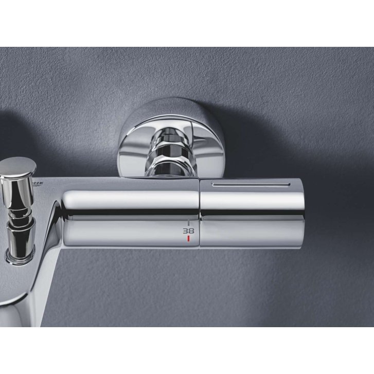Grohe Precision Get - Termostatická vaňová batéria, chróm 34774000