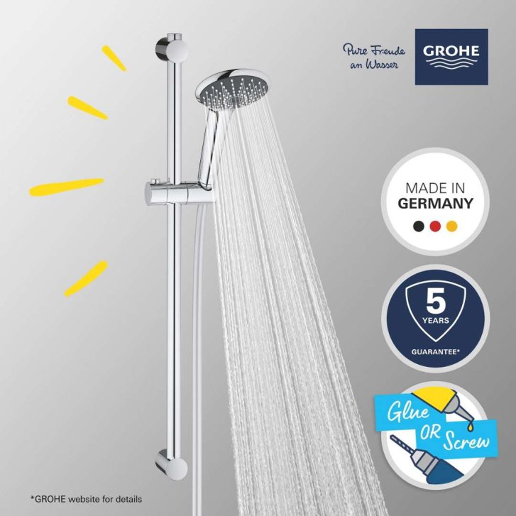 Grohe Vitalio Joy - Set sprchovej hlavice, tyče a hadice, chróm 27322000