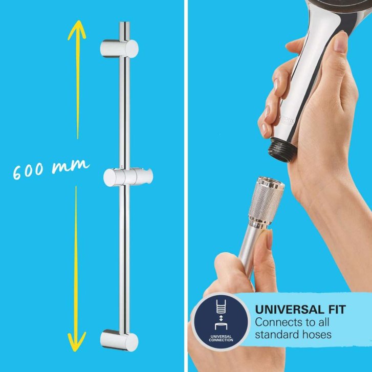 Grohe Vitalio Joy - Set sprchovej hlavice, tyče a hadice, chróm 27322000
